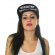 Dragstrip Speedway Flip Trucker Cap Black